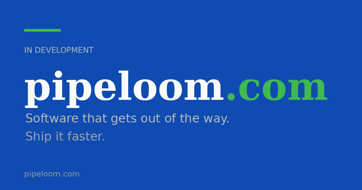 Link preview image for pipeloom.com